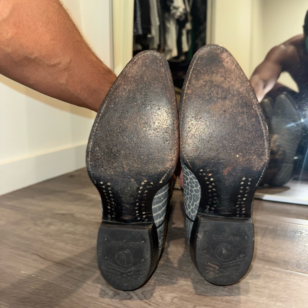 Men's Western Cowboy Boots - Picture 7 of 12